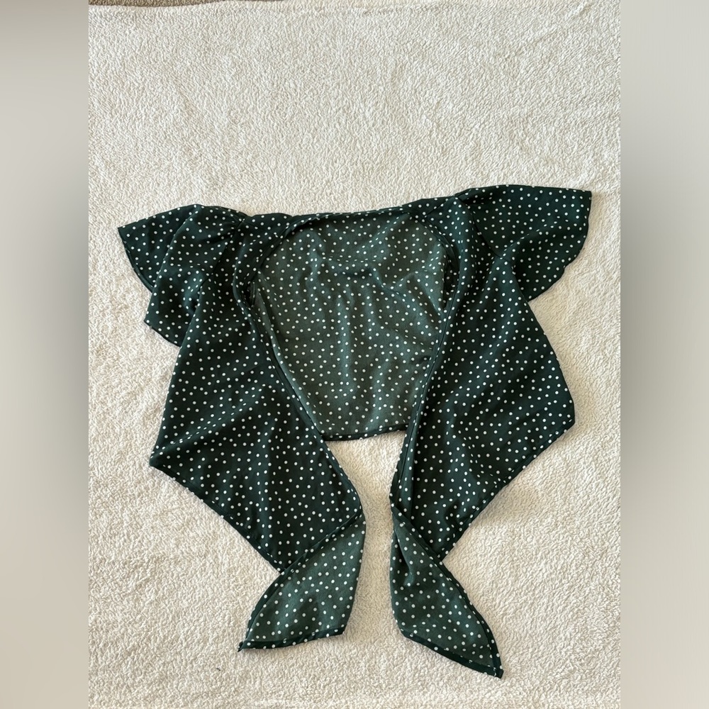 Shein PolkaDot Crop Top